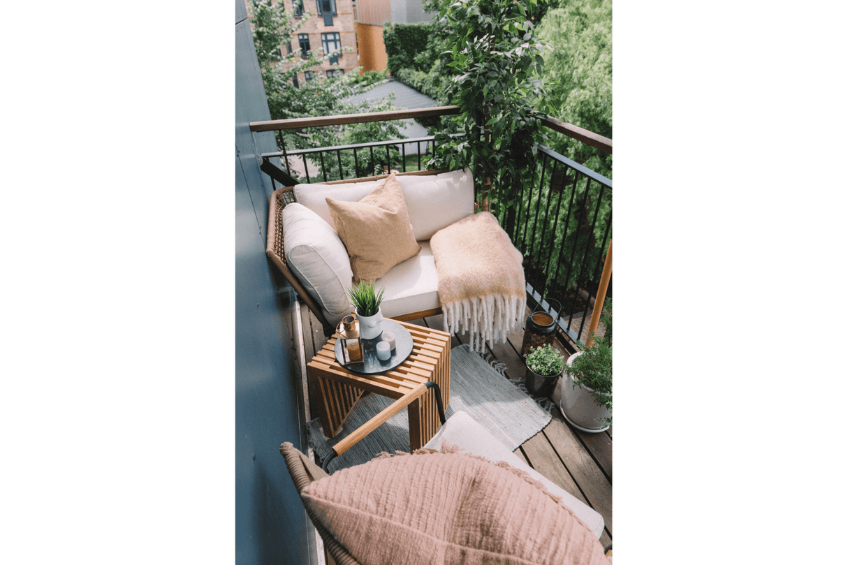 Regatta rope lounge sofa - left