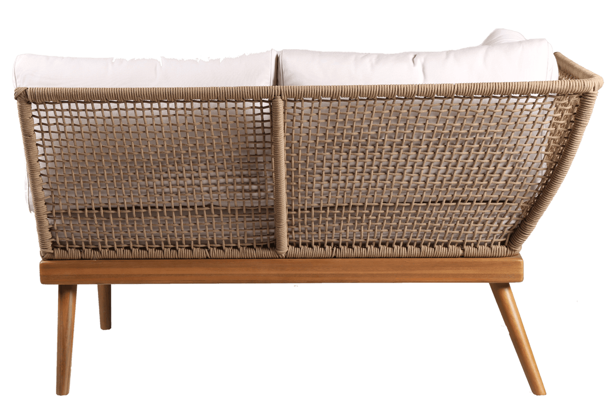 Regatta rope lounge sofa - left