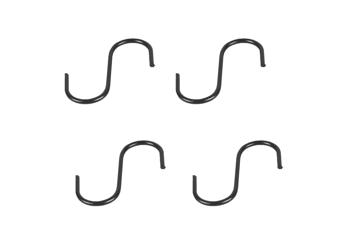 S matt black hook for grid