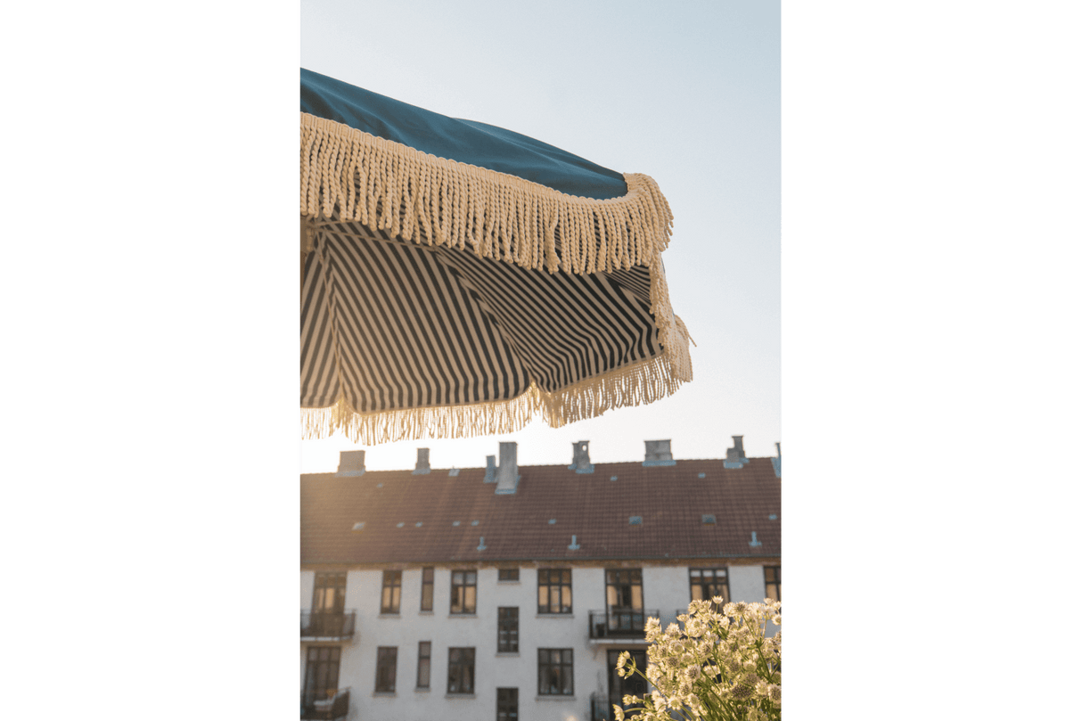 Sally double sided parasol with tilt Ø155 / Ø180 cm