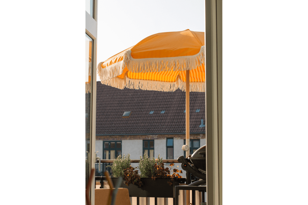 Sally double sided parasol with tilt Ø155 / Ø180 cm