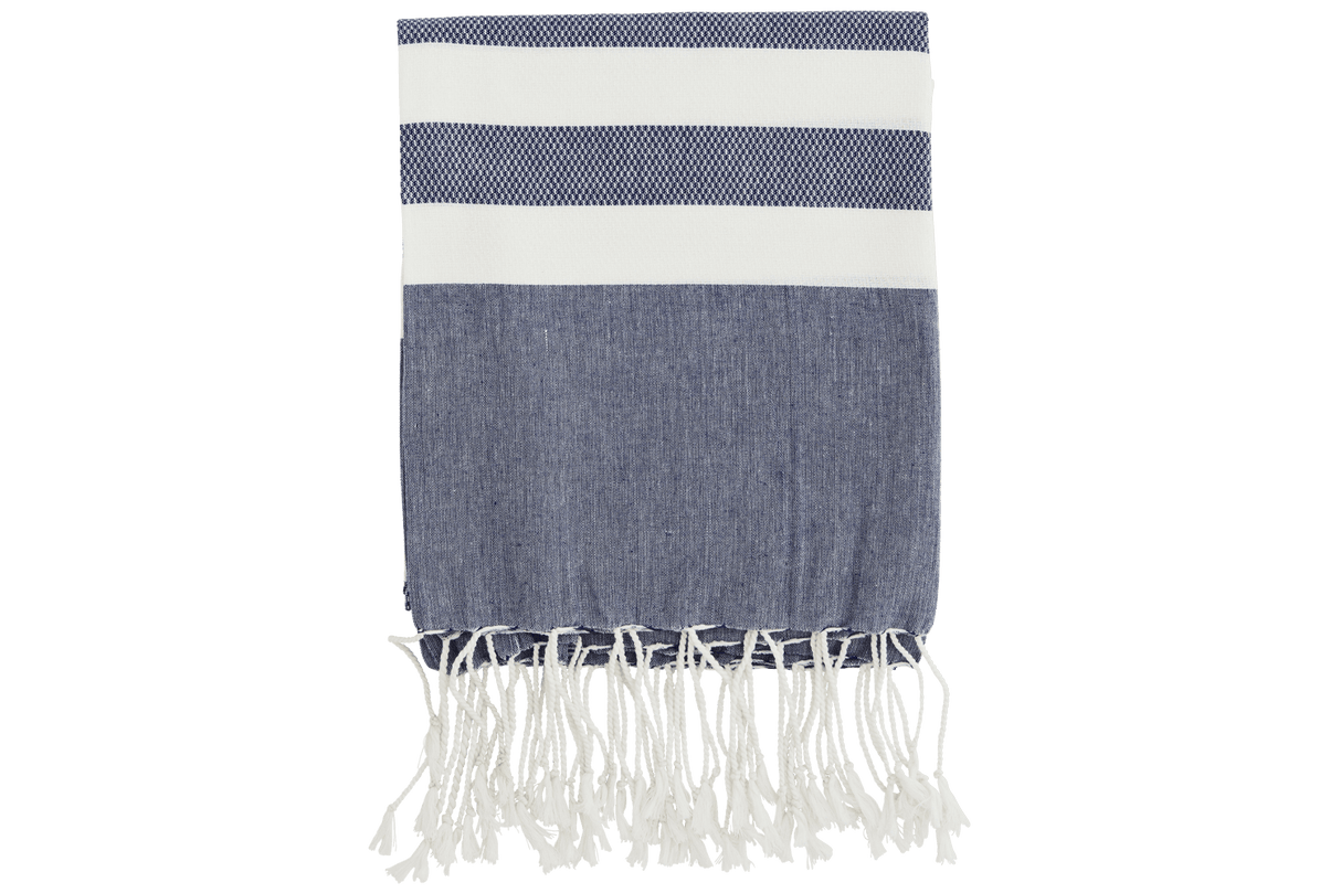 Striped beach towel