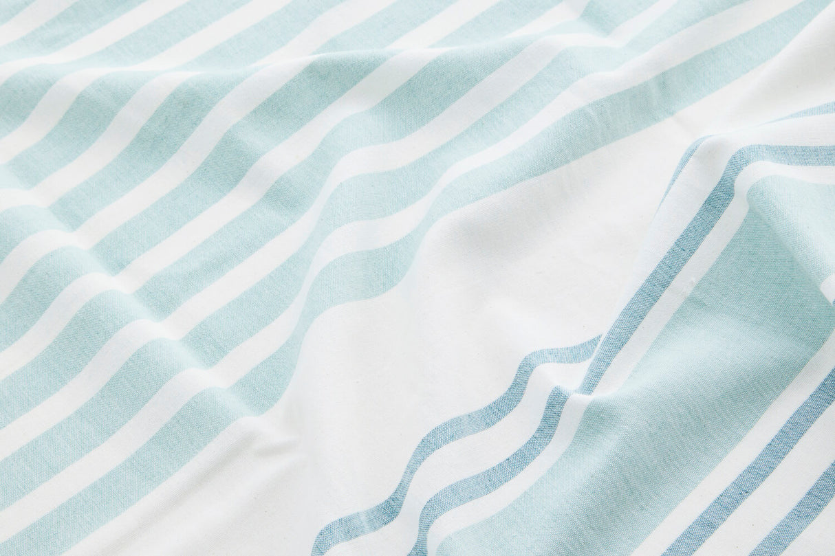 Striped beach towel