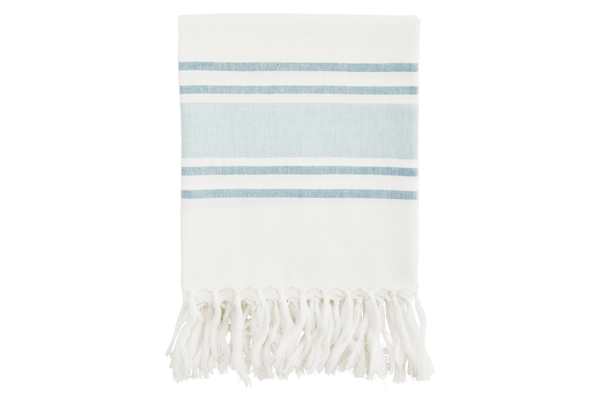 Striped beach towel