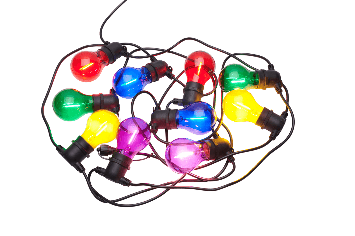 Tobias starter kit 10 coloured light bulbs