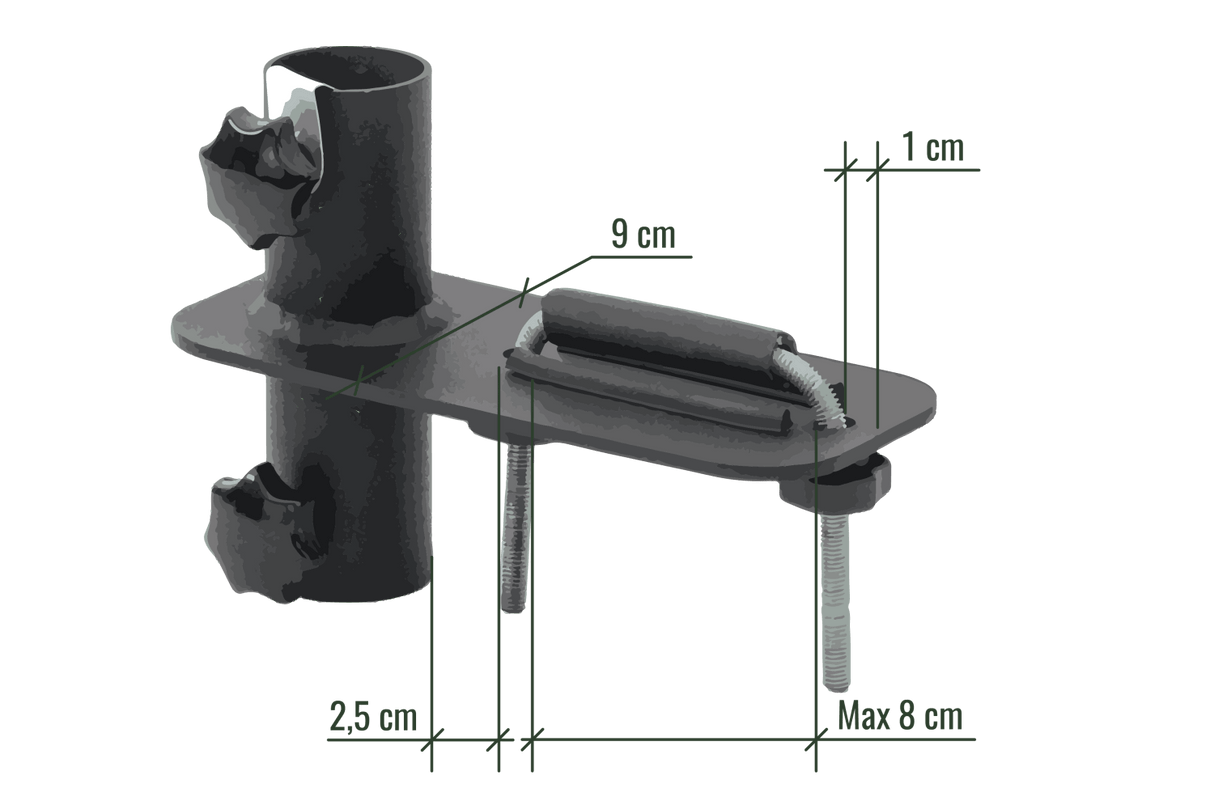 Tyge parasol bracket