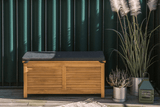 Agnes teak storage bench 125 cm