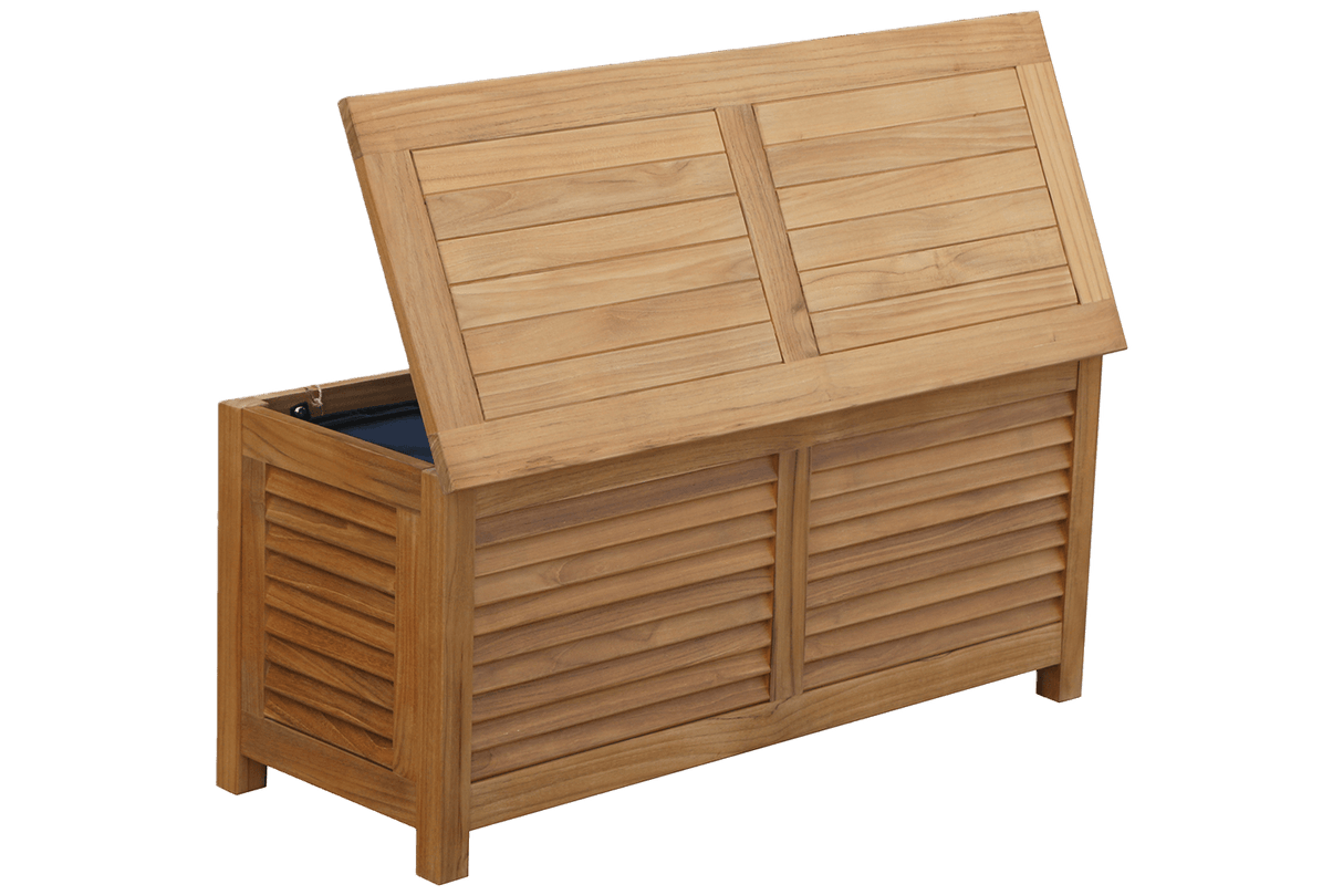 Agnes teak storage bench 100 cm