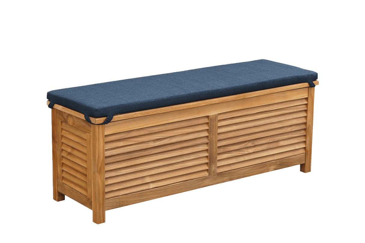 Agnes teak storage bench 100 cm