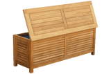 Agnes teak storage bench 125 cm