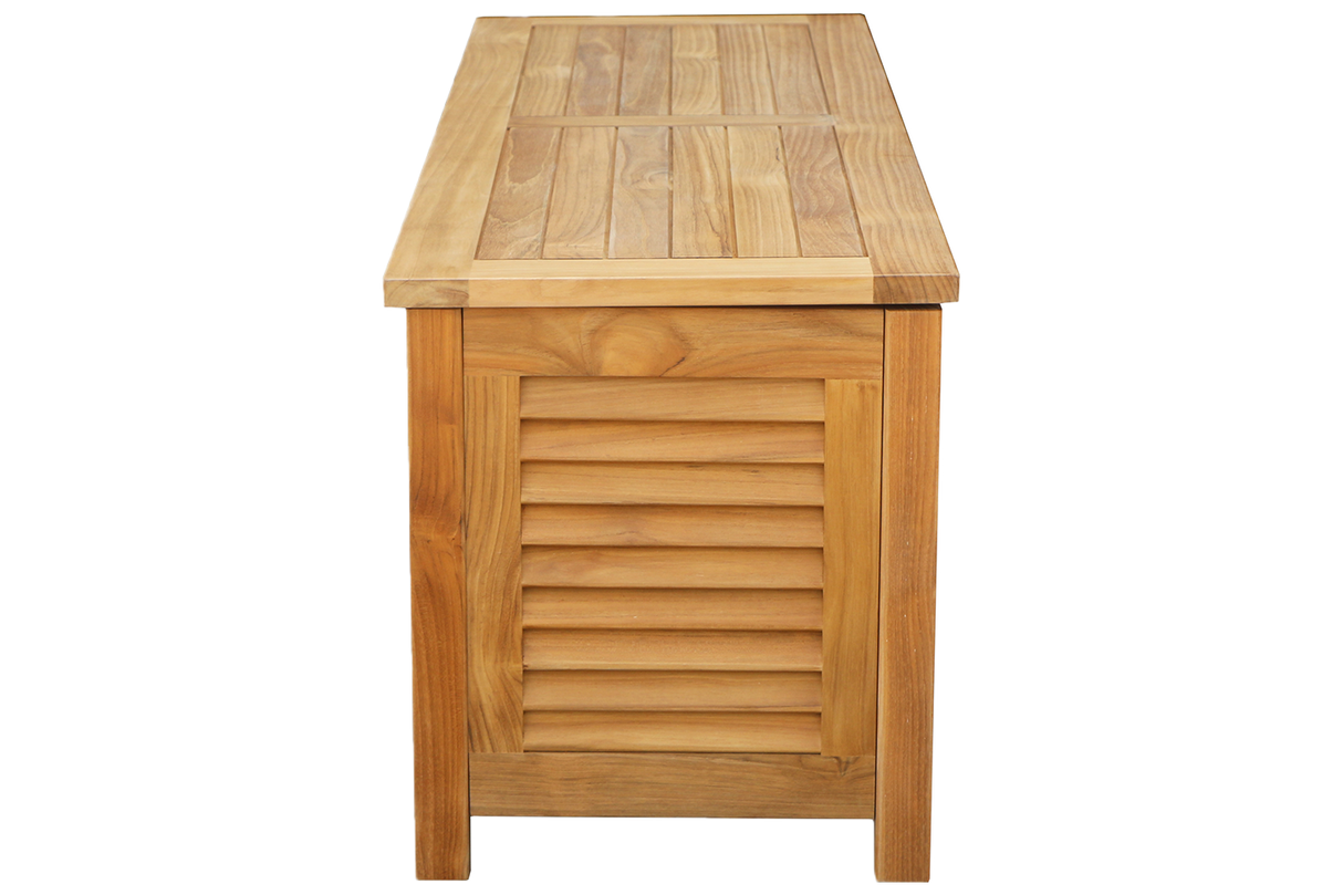 Agnes teak storage bench 125 cm