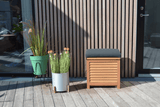 Agnes teak storage bench 50 cm
