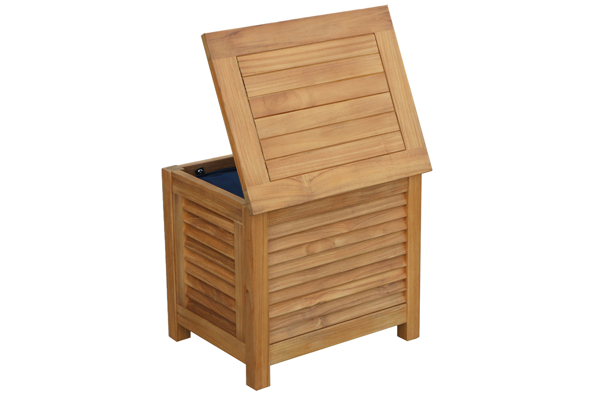 Agnes teak storage bench 50 cm