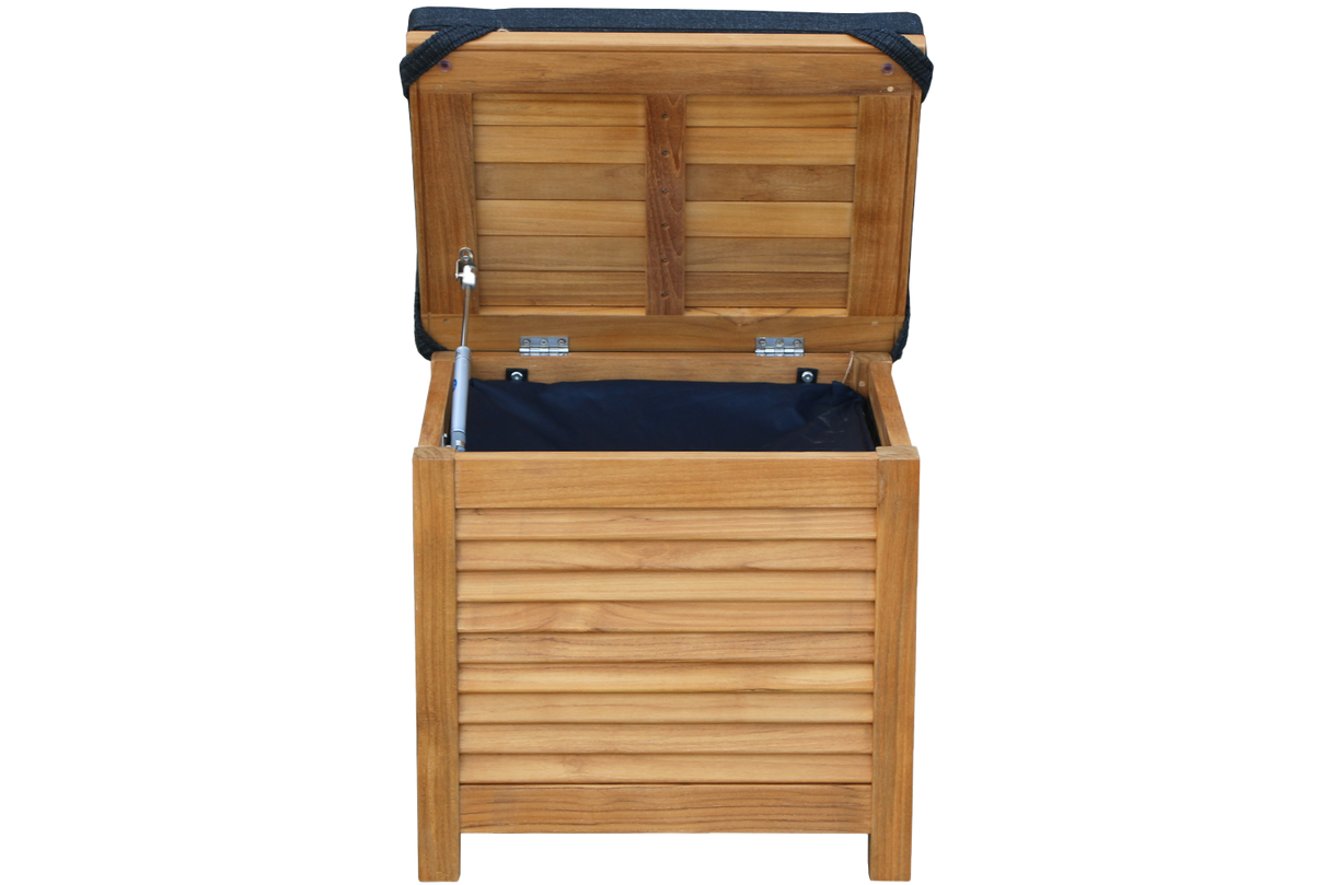 Agnes teak storage bench 50 cm