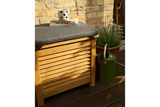 Agnes teak storage bench 50 cm