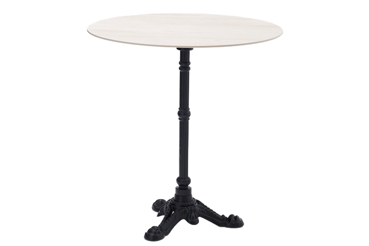 Capucine travertine café table Ø70 cm