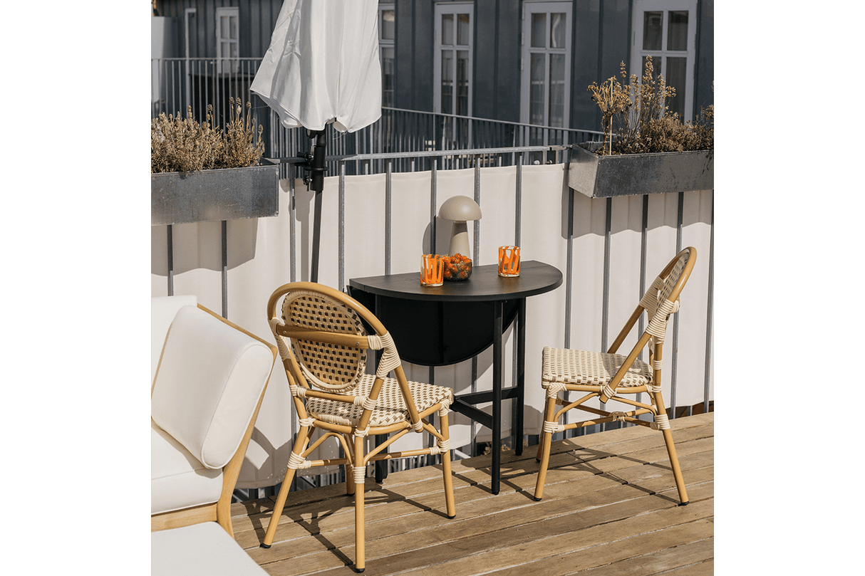 Colette café chair in French weave