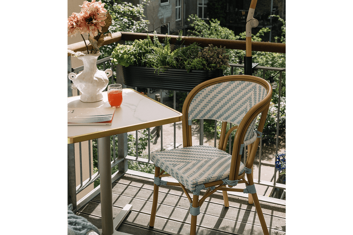 Delphine café chair in French weave