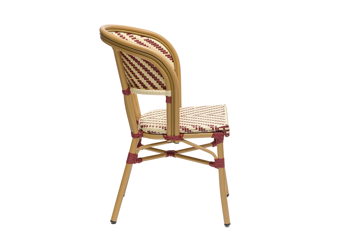 Delphine café chair in French weave