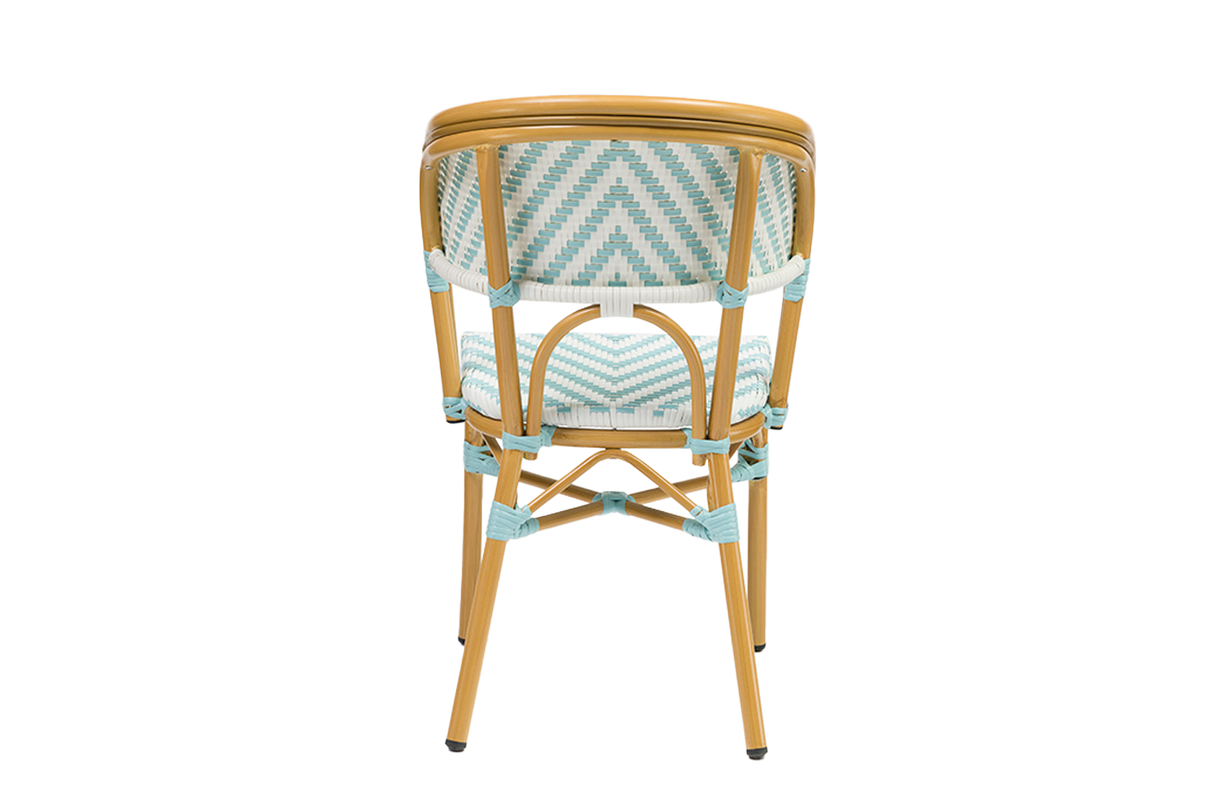 Delphine café chair in French weave