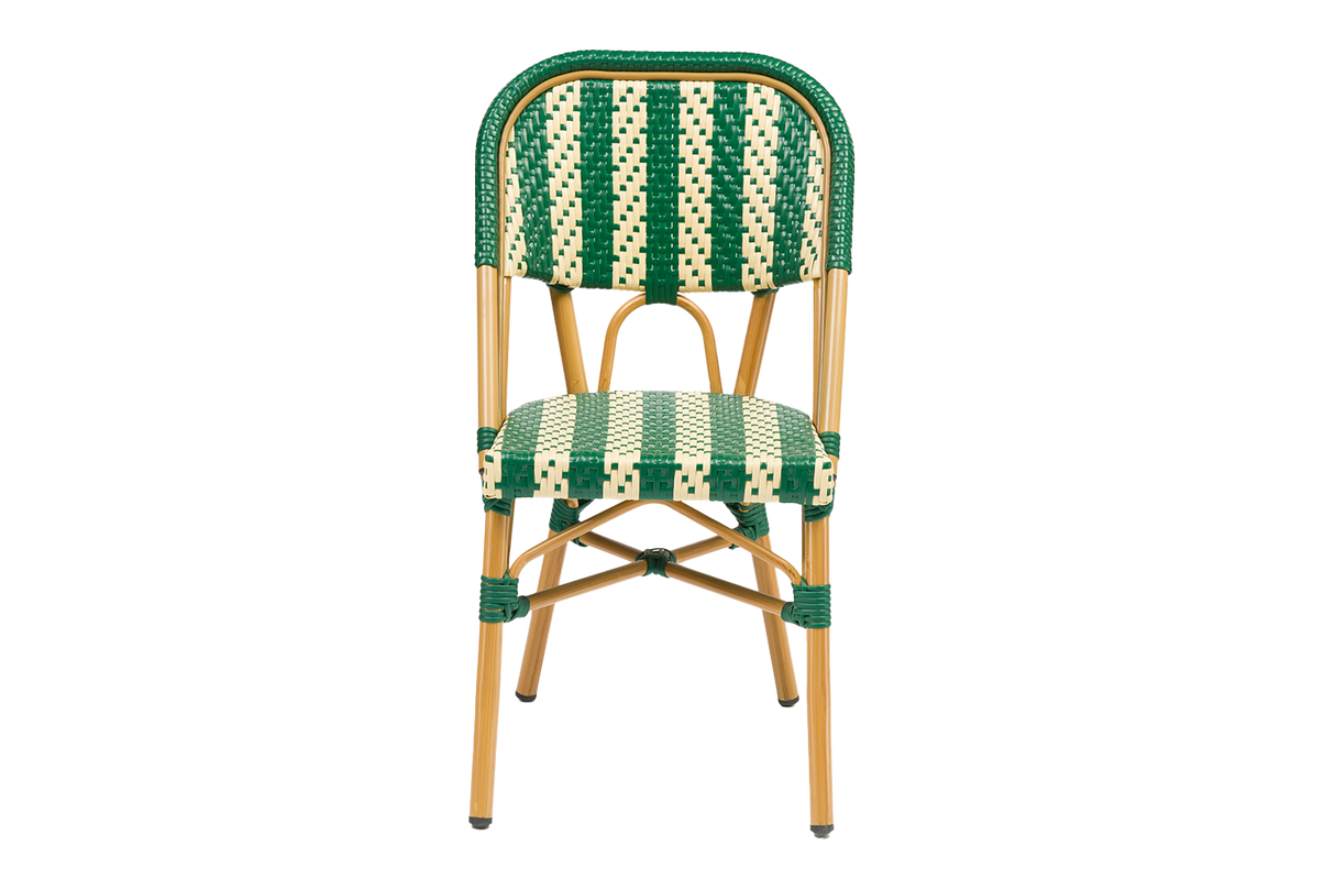 Eloise café chair in French weave