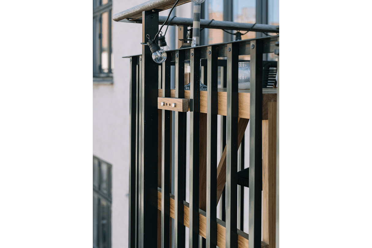 Evi teak folding table 40 x 60 cm