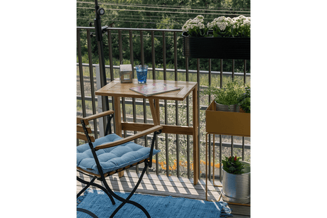 Evi teak folding table 40 x 60 cm