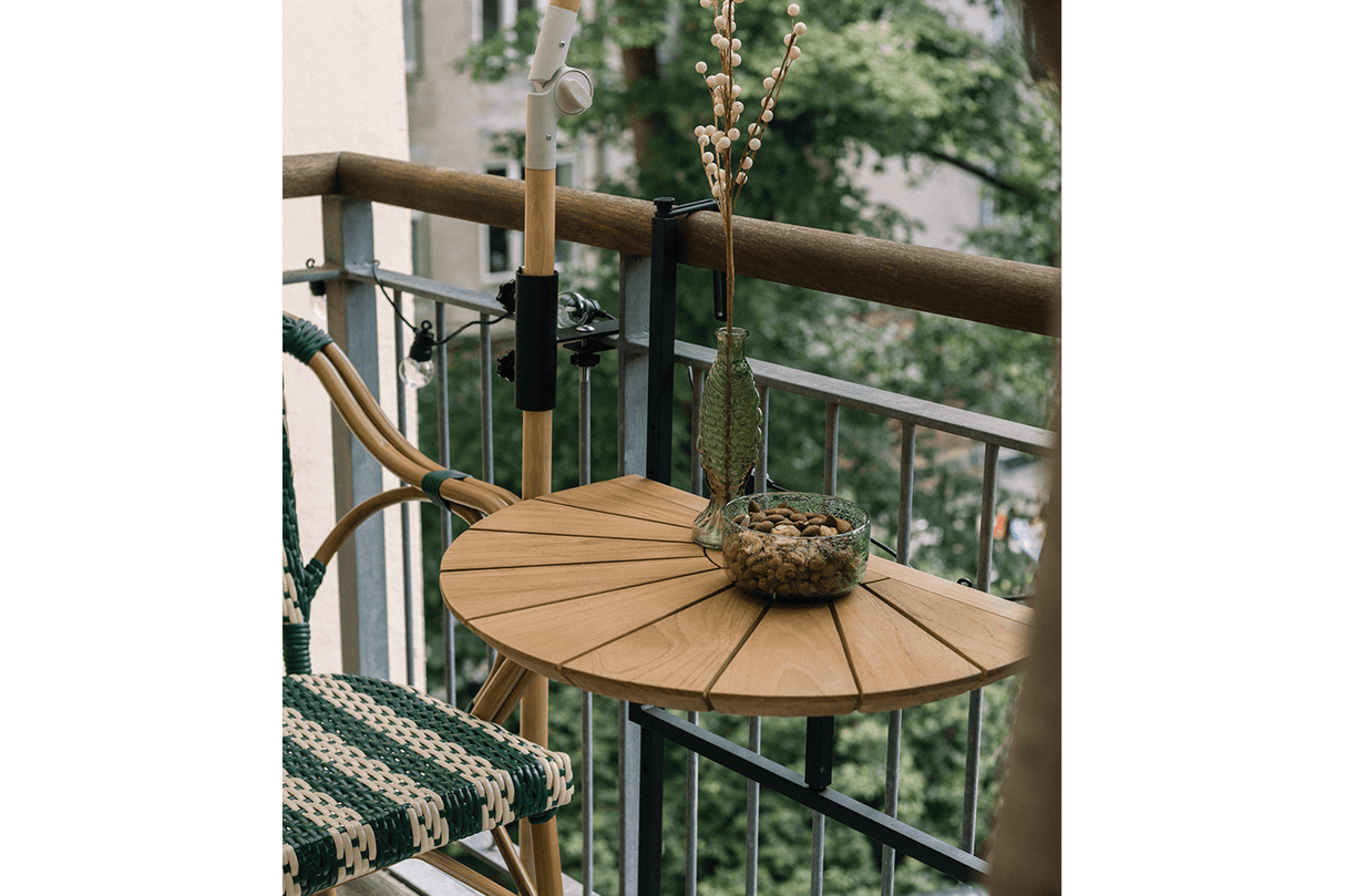 Galina teak hanging table 60 x 40 cm