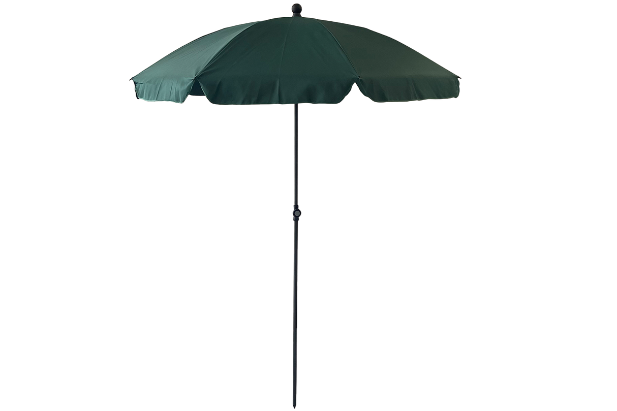 Jamila solid color parasol with tilt Ø150 cm