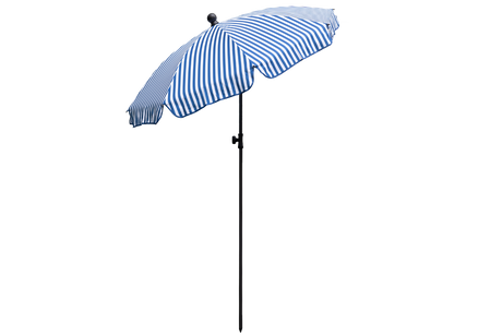 Jamila stripe parasol with tilt Ø130 cm