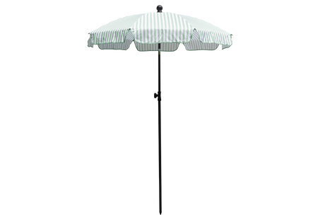 Jamila stripe parasol with tilt Ø130 cm