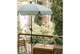 Jamila stripe parasol with tilt Ø130 cm