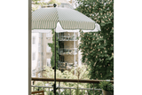 Jamila stripe parasol with tilt Ø130 cm