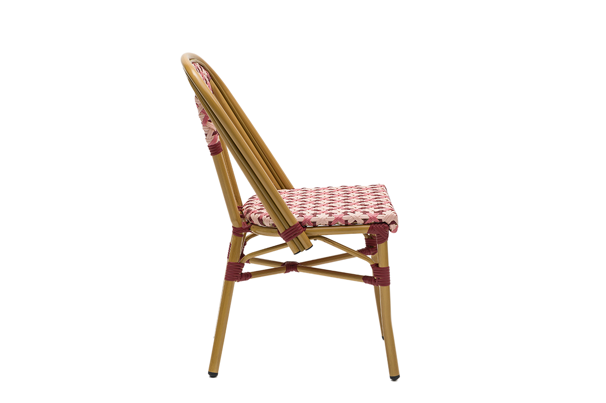 Lilou café chair in french weave