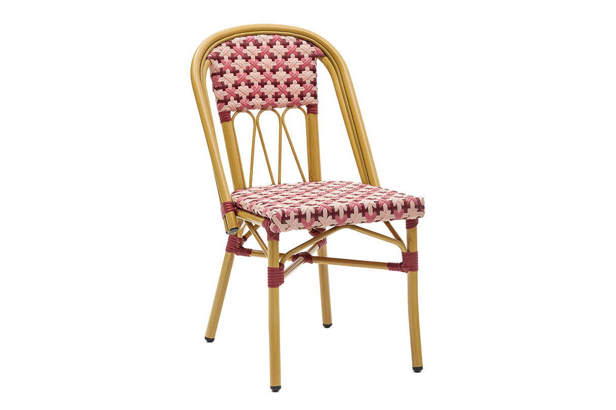Lilou café chair in french weave