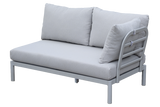Luna aluminium lounge sofa
