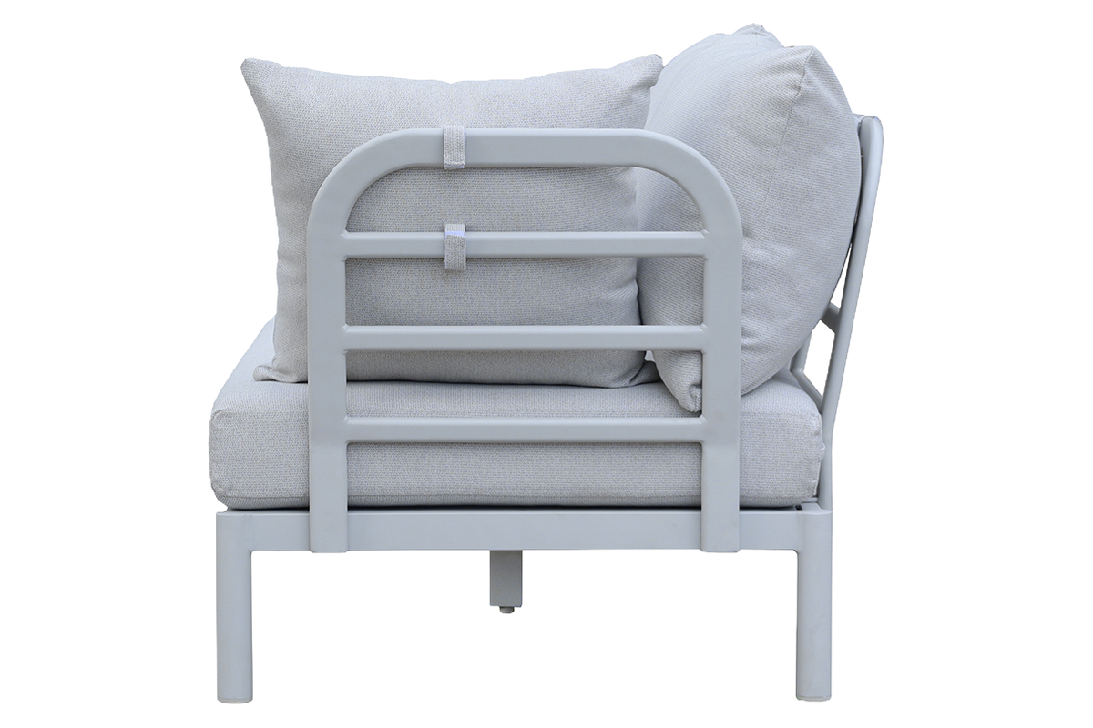 Luna aluminium lounge sofa