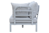 Luna aluminium lounge sofa