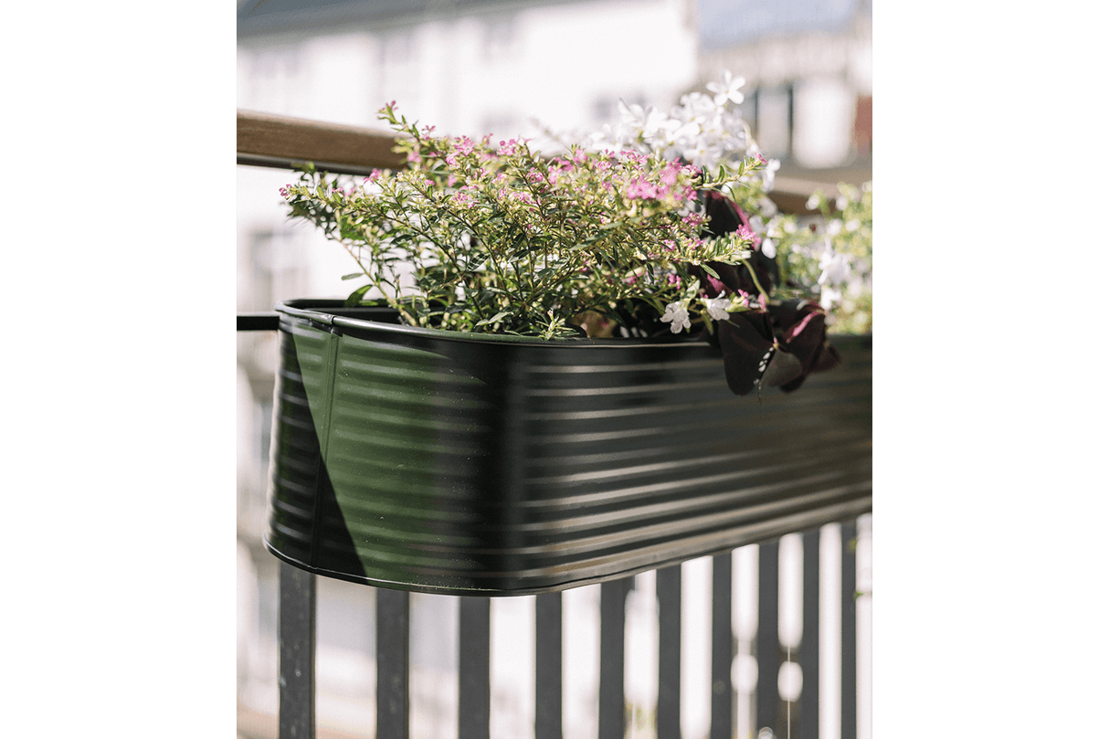 Olga green balcony flower box 60 cm