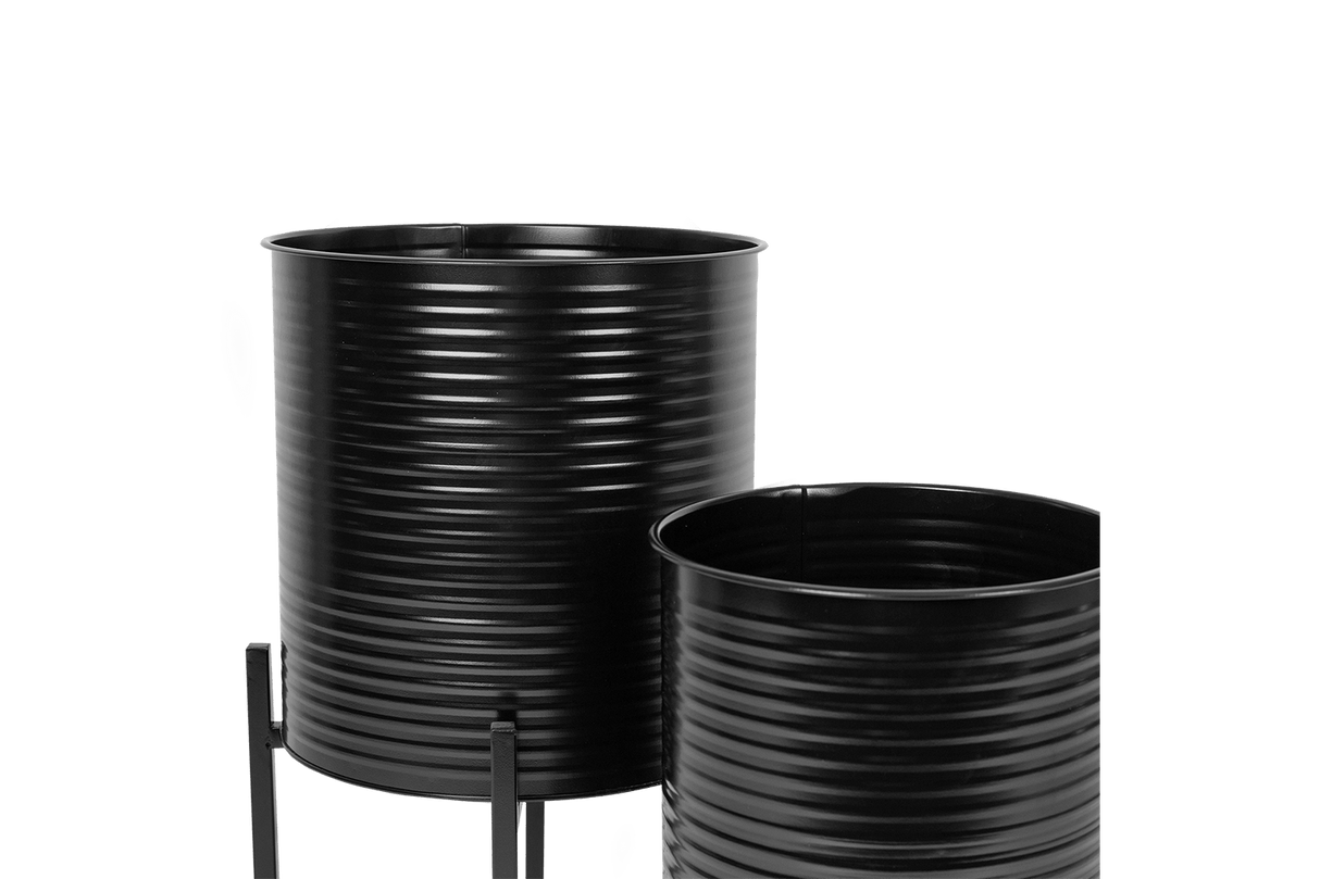 Rosa Rillo set of 2 flowerpots