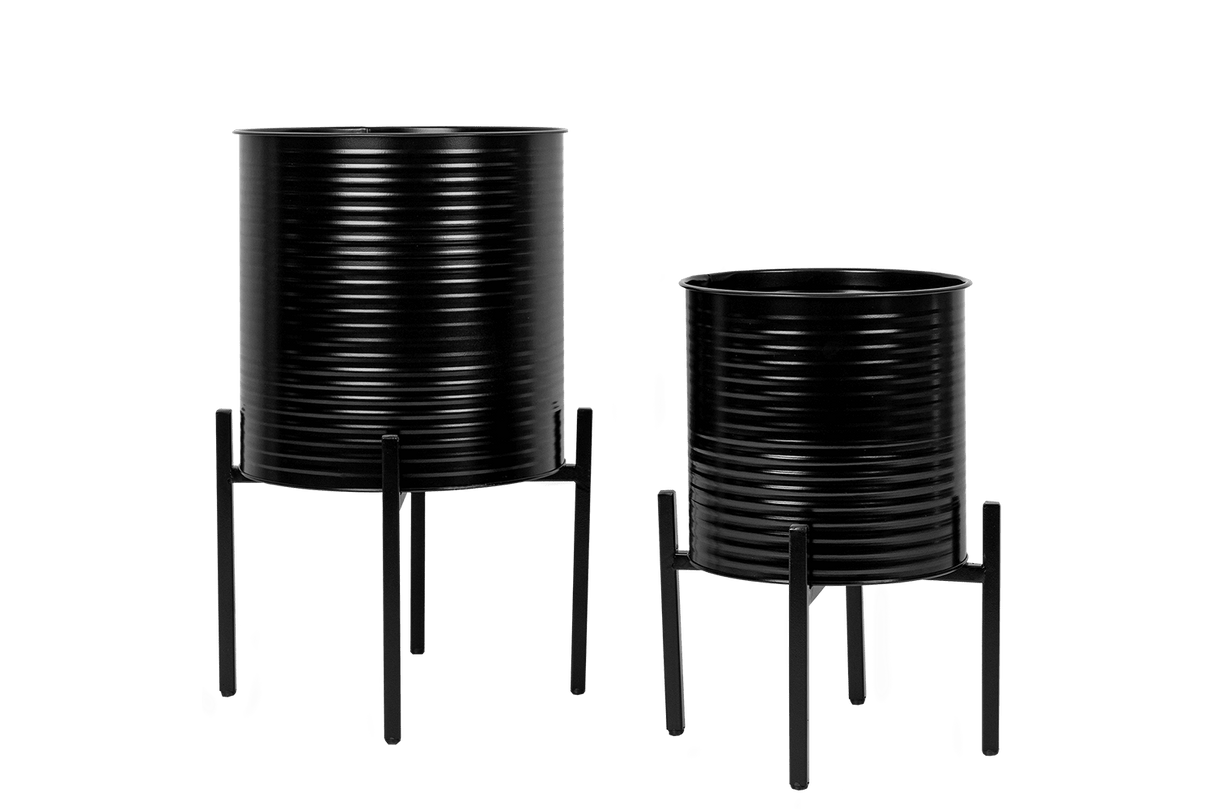 Rosa Rillo set of 2 flowerpots