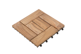 Tanja teak floor tiles