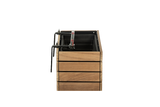 Maja teak balcony flower box 40 / 60 / 80 cm