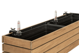 Maja teak balcony flower box 40 / 60 / 80 cm