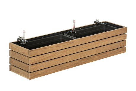 Maja teak balcony flower box 40 / 60 / 80 cm