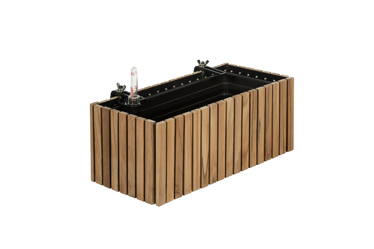 Molly teak balcony flower box 40 / 60 / 80 cm