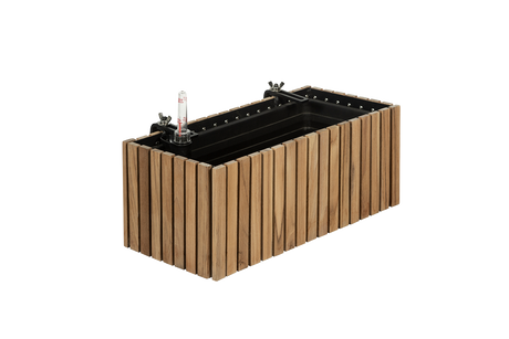 Molly teak balcony flower box 40 / 60 / 80 cm