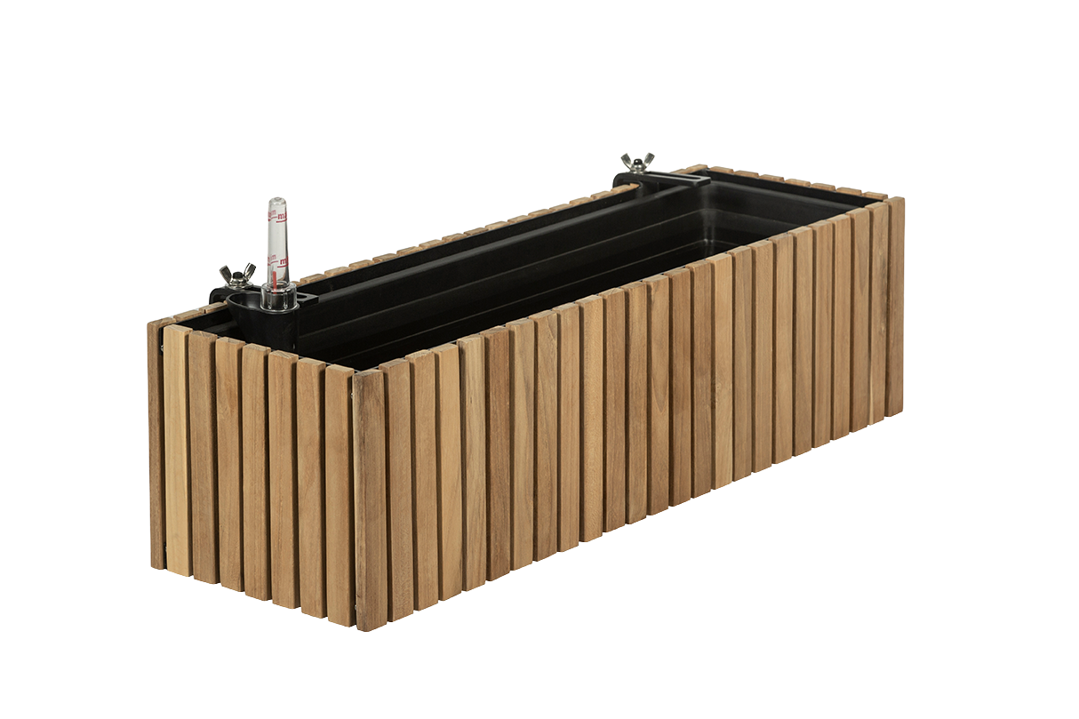 Molly teak balcony flower box 40 / 60 / 80 cm