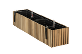 Molly teak balcony flower box 40 / 60 / 80 cm