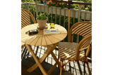 Delphine café chair in French weave